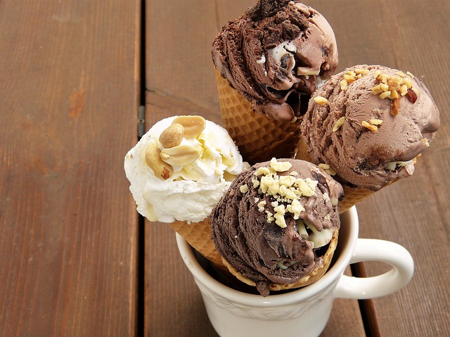 čtyři zmrzliny
